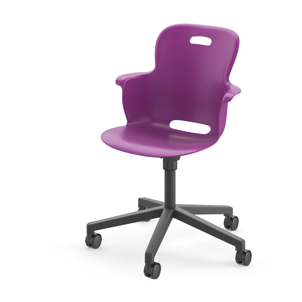 Ethos Chair 5-Star Base Purple