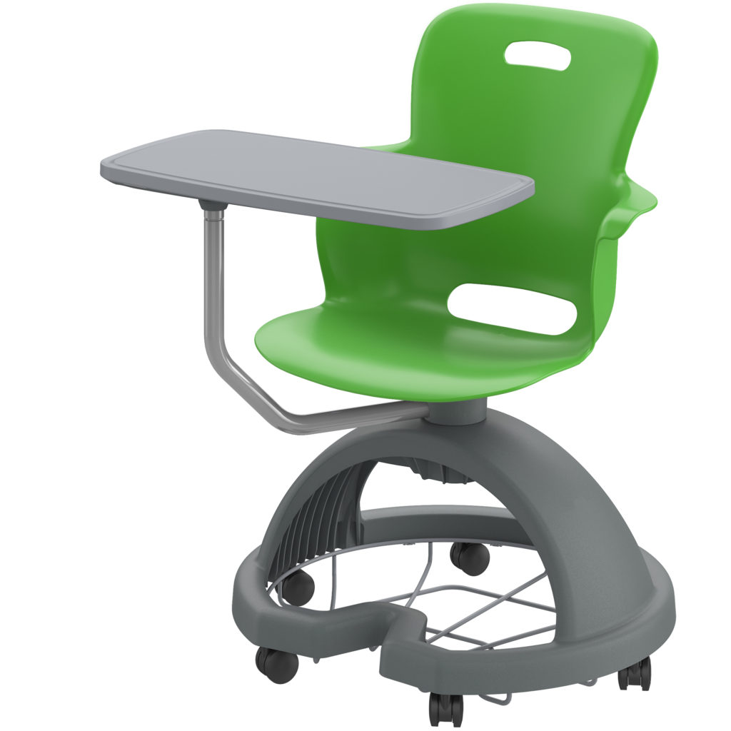 Ethos Chair 18” with Worksurface Green Apple