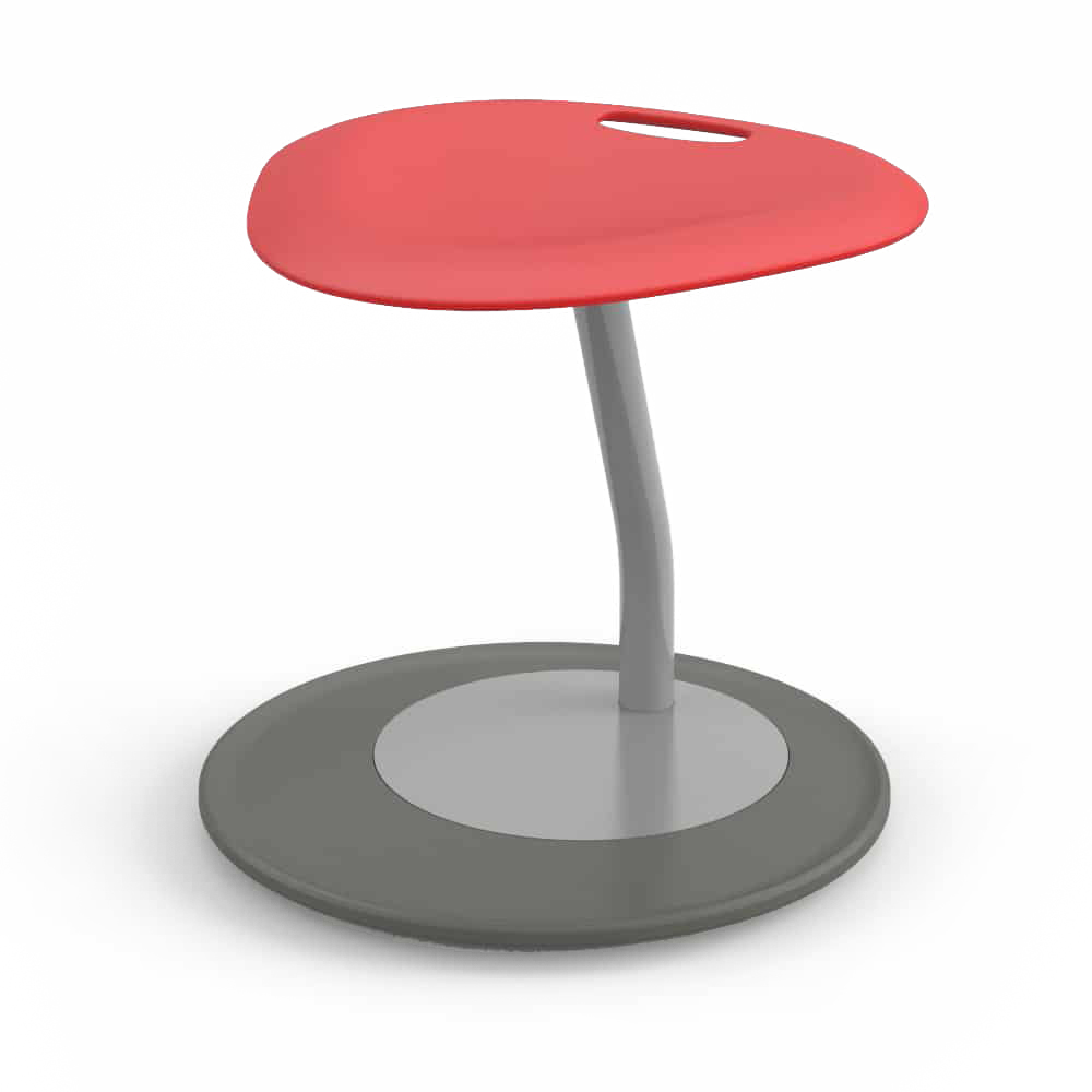 Disco Stool 18″ Red