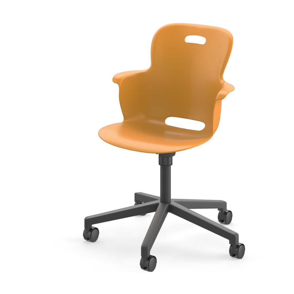 Ethos Chair 5-Star Base Orange